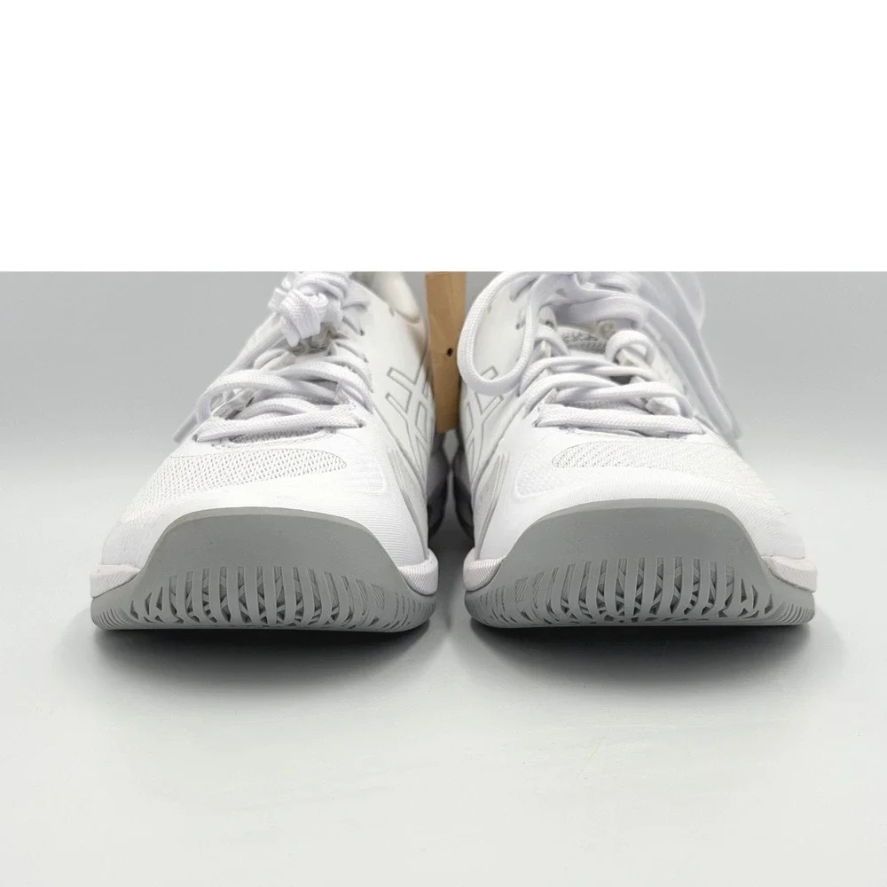ASICS Solution Swift FF Womens 9.5 Tennis Shoes White Silver 1042A265